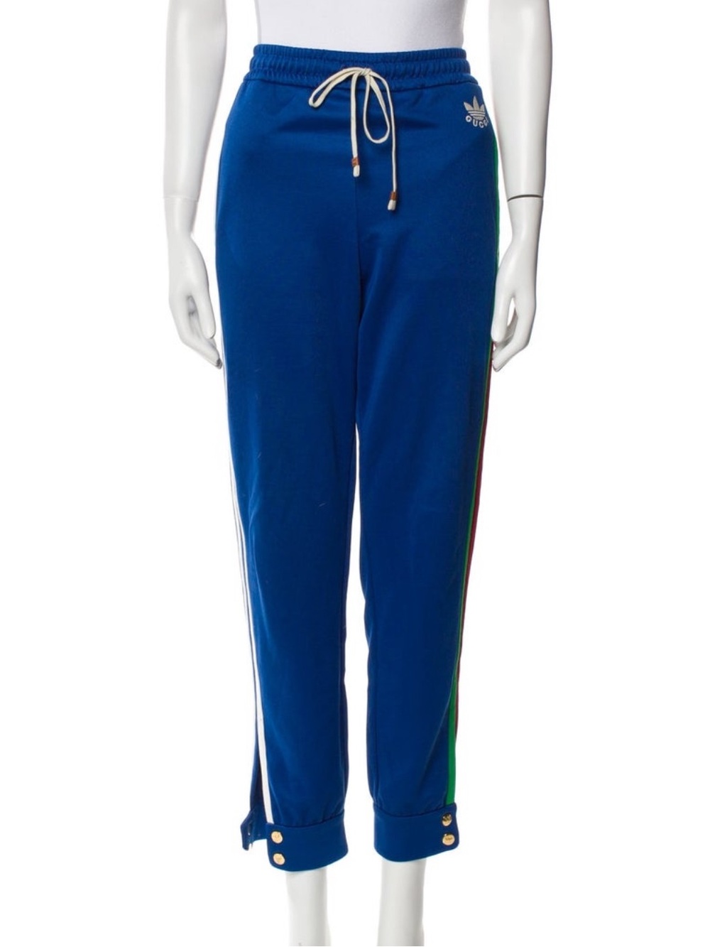Gucci x Adidas Blue Track Pants